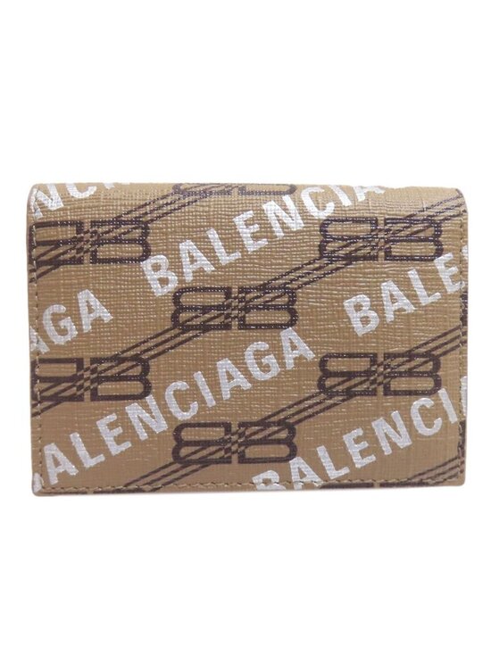 Balenciaga Handbags - Balenciaga Wallet Leather Wallets Brown